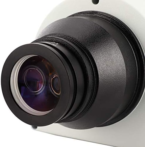 Shanrya Mikroskop Mercek, WF10X Mercek Mikroskop Lens WF10X 7X-45X ile 0.5 X Objektif Lens için Mikroskop Aksesuar(0.5 X +