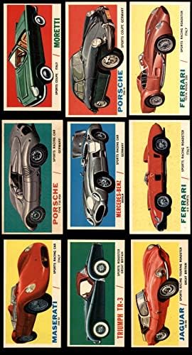 1961 Topps Spor Otomobil Komple Set (Kart) NM
