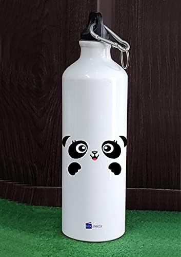 MİXUNBOX Sevimli Panda Tasarımlar Sipper Su Şişesi için Eşi Kocası Onu Onu Anne Baba Doğum Günü Yıldönümü (Baby_Panda $ BBPC0046