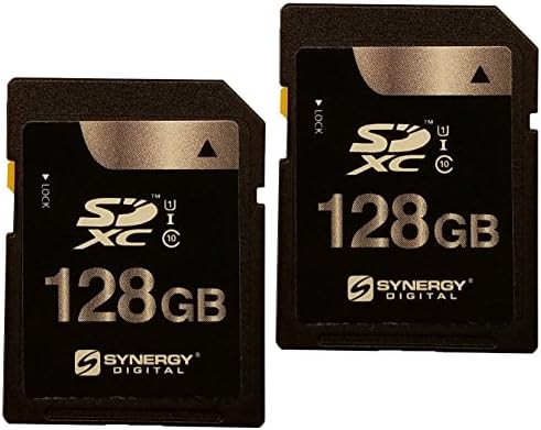 Synergy Dijital Fotoğraf Makinesi Hafıza Kartı, Nikon Z50 ZFC Dijital Fotoğraf Makinesi ile Uyumlu - 2 Paket 128GB