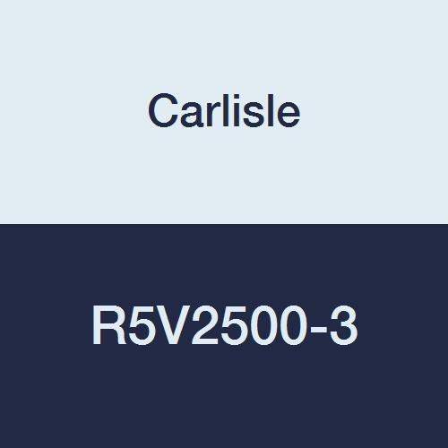 Carlisle R5V2500-3 Kauçuk Kama Bantlı Sarılı Kalıplı Bantlı Kayışlar, 251.1 Uzunluk, 5/8 Genişlik, 7/8 Kalınlık, 9.6 lb.