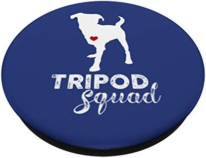 Tripod Takımı, Tripaw Takımı, Tripod Köpekleri, Köpek Annesi, Köpek Sevgilisi PopSockets PopGrip: Telefonlar ve Tabletler için