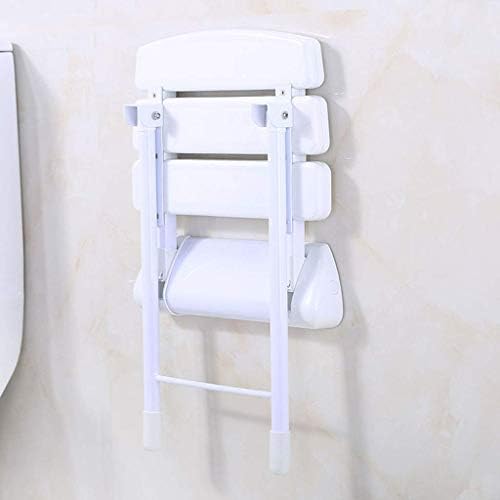 ZYLZL duş sandalyesi,duş oturma sandalyesi Destek Ayakları ile Duvara Monte Katlanır banyo taburesi Kaymaz Küvet Koltuk Tezgah